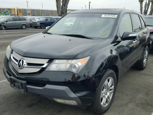 2HNYD28669H503403 - 2009 ACURA MDX TECHNO BLACK photo 2