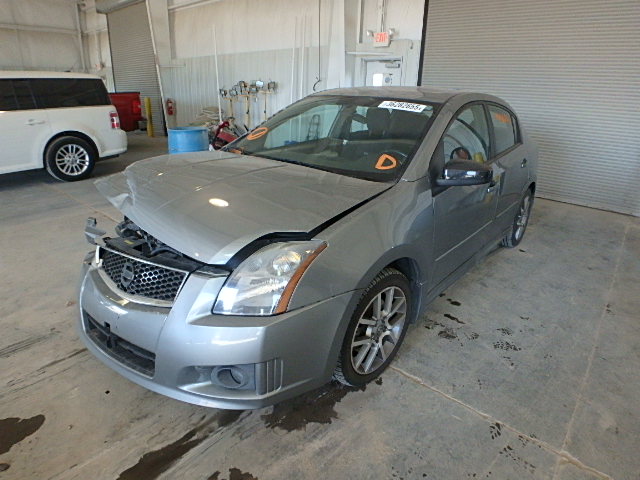 3N1BB61E08L687157 - 2008 NISSAN SENTRA SE- GRAY photo 2