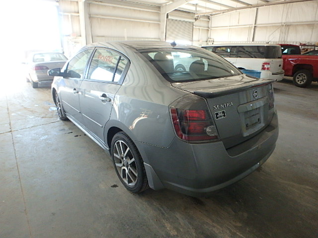 3N1BB61E08L687157 - 2008 NISSAN SENTRA SE- GRAY photo 3