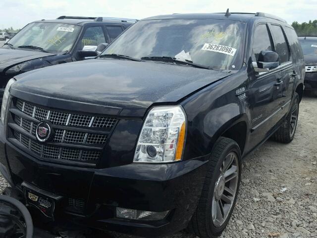 1GYS4CEF4CR203009 - 2012 CADILLAC ESCALADE P BLACK photo 2