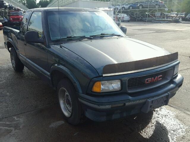 1GTCS1947VK500168 - 1997 GMC SONOMA GREEN photo 1