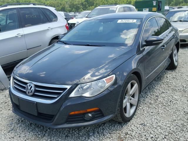 WVWHN7AN4CE509359 - 2012 VOLKSWAGEN CC LUXURY GRAY photo 2