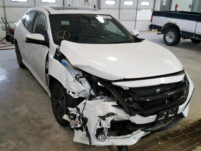 SHHFK7H75HU200706 - 2017 HONDA CIVIC EXL თეთრი ფოტო 1