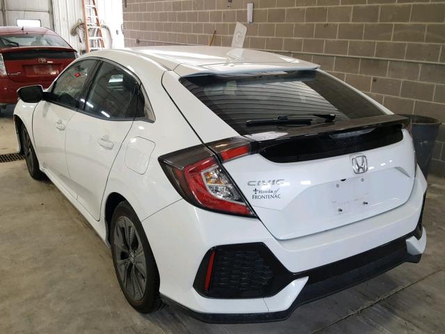 SHHFK7H75HU200706 - 2017 HONDA CIVIC EXL თეთრი ფოტო 3