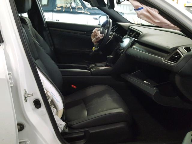 SHHFK7H75HU200706 - 2017 HONDA CIVIC EXL თეთრი ფოტო 5