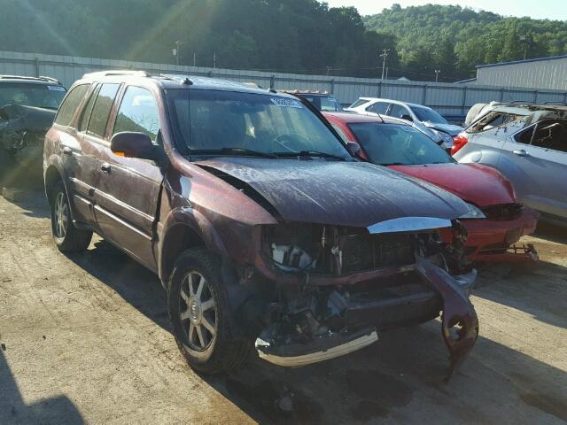 5GADT13SX42315265 - 2004 BUICK RAINIER CX BURGUNDY photo 1