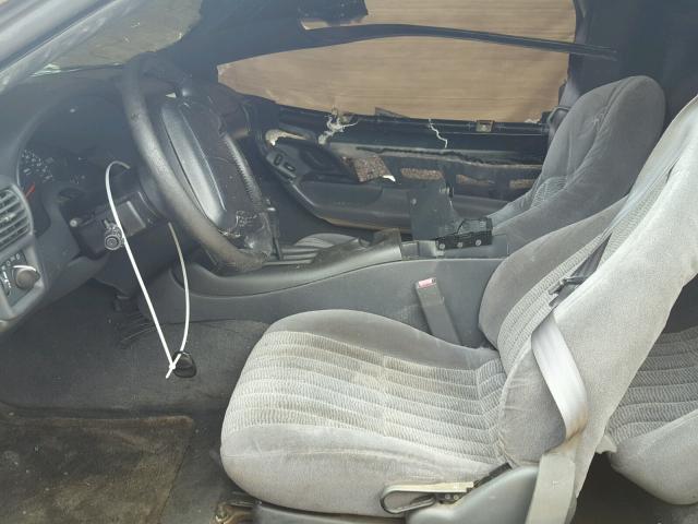 2G1FP22KXV2160174 - 1997 CHEVROLET CAMARO BAS შავი ფოტო 5