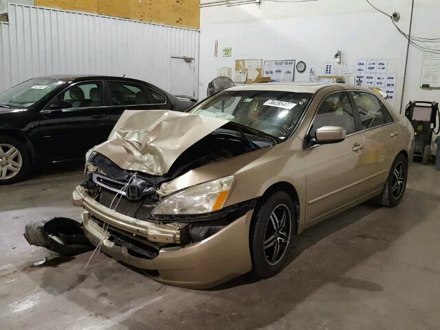 1HGCM66514A098867 - 2004 HONDA ACCORD EX GOLD photo 2