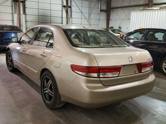 1HGCM66514A098867 - 2004 HONDA ACCORD EX GOLD photo 3