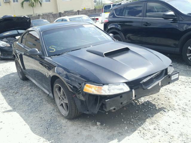 1FAFP42R63F453524 - 2003 FORD MUSTANG MA BLACK photo 1