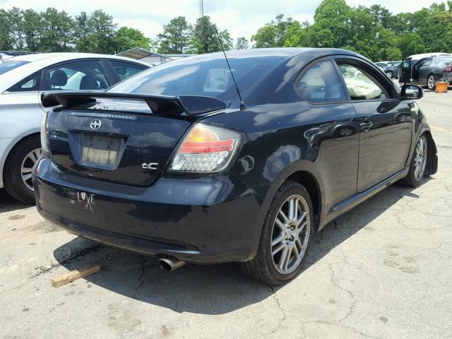 JTKDE177470204010 - 2007 TOYOTA SCION TC BLACK photo 4