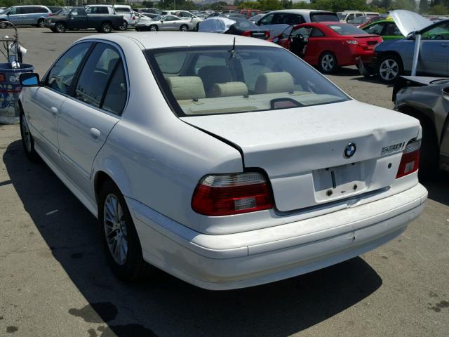 WBADT63451CF14338 - 2001 BMW 530 I AUTO WHITE photo 3