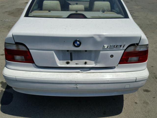 WBADT63451CF14338 - 2001 BMW 530 I AUTO WHITE photo 9