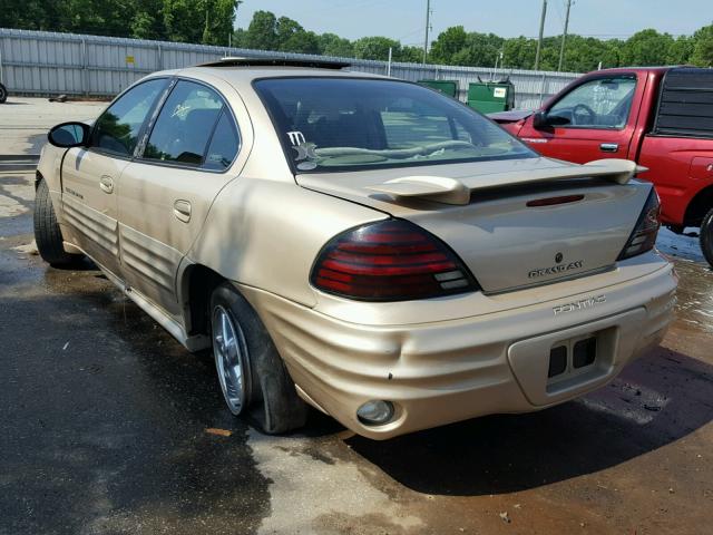 1G2NF52F92C211691 - 2002 PONTIAC GRAND AM S Qızıl foto 3