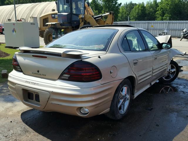 1G2NF52F92C211691 - 2002 PONTIAC GRAND AM S Qızıl foto 4