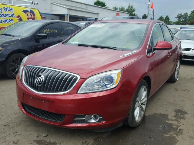 1G4PR5SK9D4213054 - 2013 BUICK VERANO CON RED photo 2