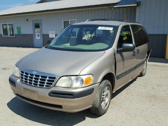 1GNDU03E3YD334158 - 2000 CHEVROLET VENTURE TAN photo 2