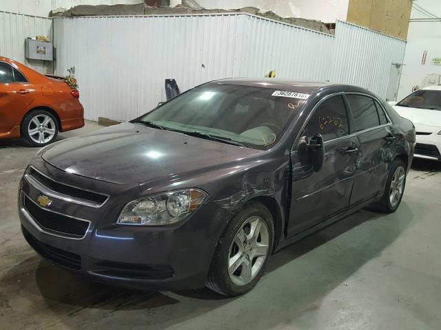 1G1ZB5E06CF377787 - 2012 CHEVROLET MALIBU LS GRAY photo 2