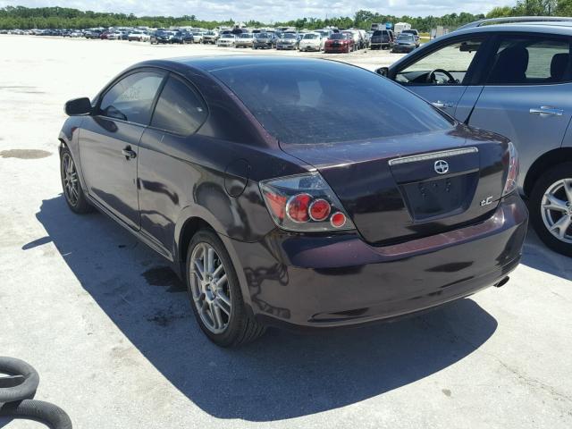 JTKDE167880246375 - 2008 TOYOTA SCION TC 紫色 照片 3