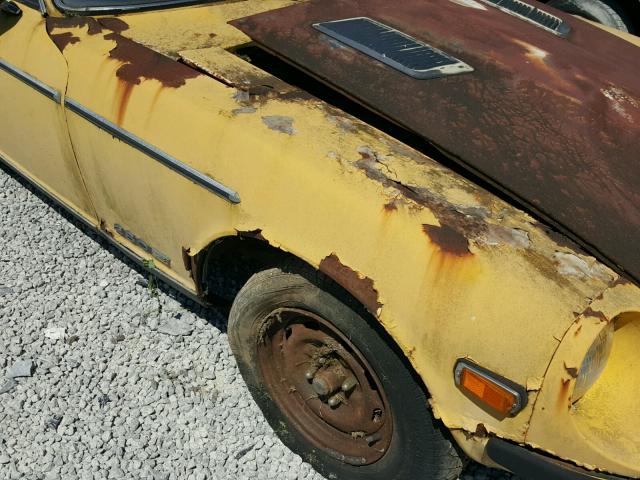 HLS30388706 - 1977 DATSUN 280Z YELLOW photo 9