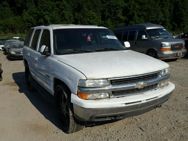 1GNEK13Z83J341507 - 2003 CHEVROLET TAHOE K150 WHITE photo 1