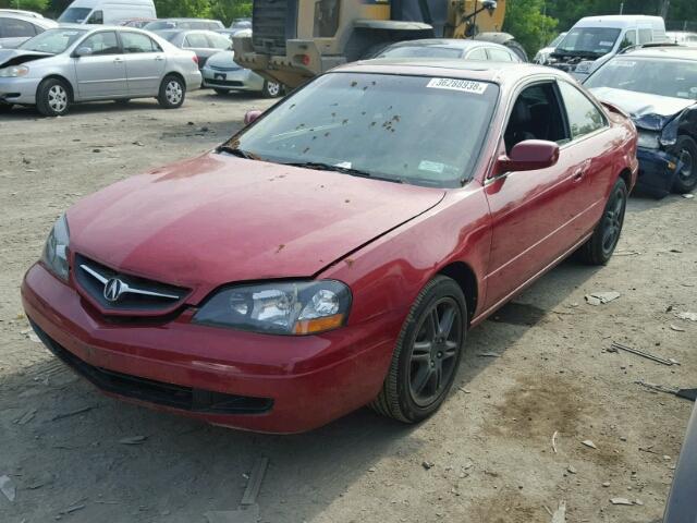 19UYA41633A016025 - 2003 ACURA 3.2CL TYPE RED photo 2