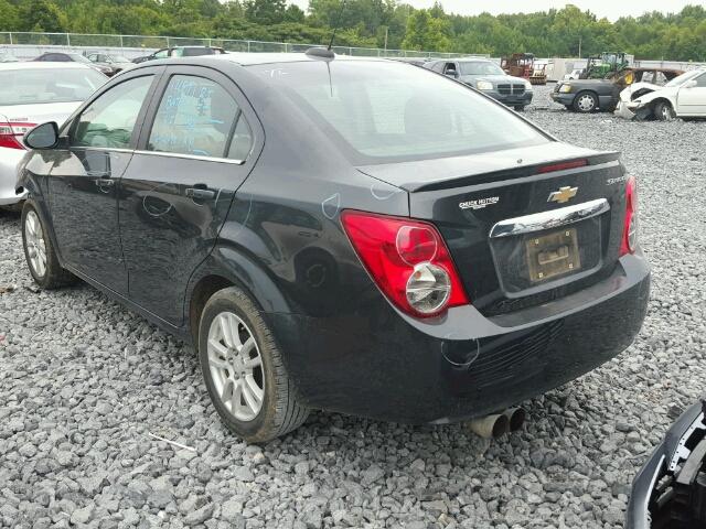 1G1JC5SHXF4154589 - 2015 CHEVROLET SONIC LT GRAY photo 3