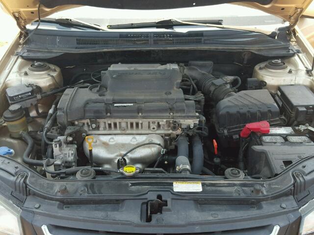 KNAFE222695658571 - 2009 KIA SPECTRA EX GOLD photo 7