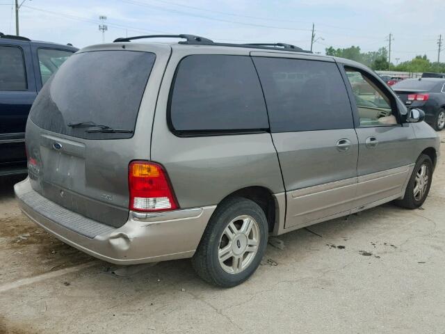 2FMZA534X3BB51216 - 2003 FORD WINDSTAR S GRAY photo 4