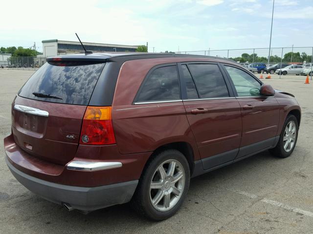 2A8GM68X57R153814 - 2007 CHRYSLER PACIFICA T BROWN photo 4