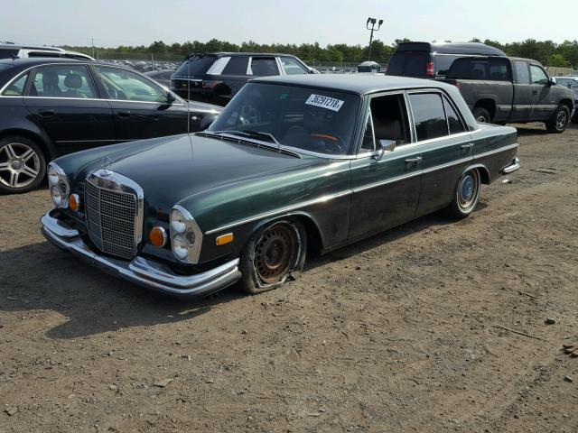 10806712000552 - 1972 MERCEDES-BENZ 280 SE GREEN photo 2