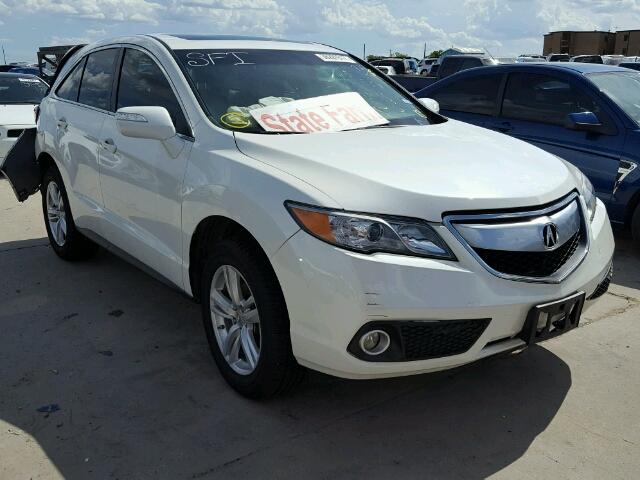 5J8TB3H58FL008378 - 2015 ACURA RDX WHITE photo 1