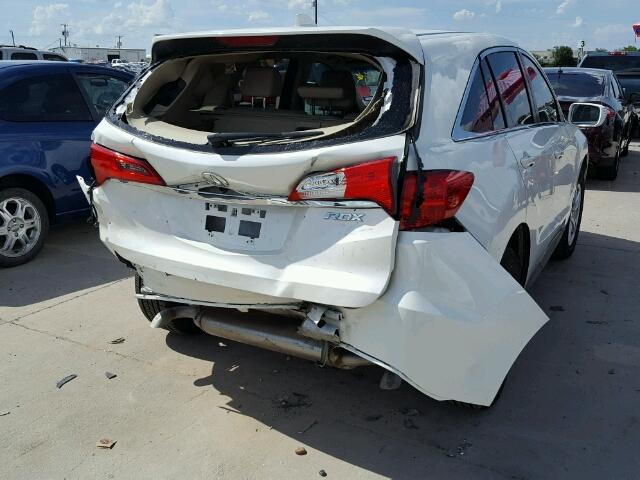 5J8TB3H58FL008378 - 2015 ACURA RDX WHITE photo 9