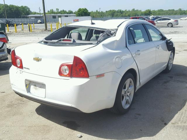 1G1ZB5EB1AF259998 - 2010 CHEVROLET MALIBU LS 白色 照片 4