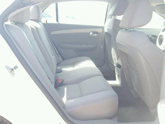 1G1ZB5EB1AF259998 - 2010 CHEVROLET MALIBU LS 白色 照片 6