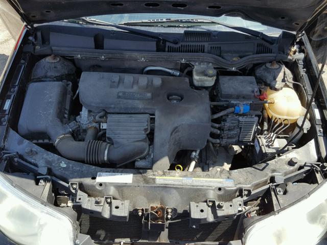 1G8AW18F37Z186845 - 2007 SATURN ION LEVEL BLACK photo 7