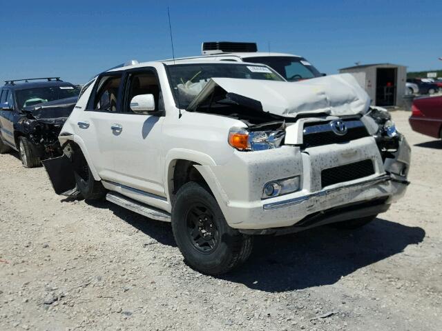 JTEBU5JR6C5084660 - 2012 TOYOTA 4RUNNER SR WHITE photo 1