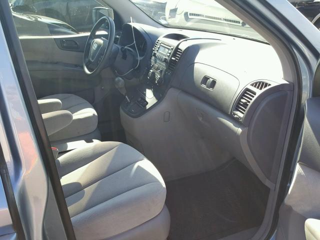 KNDMB233576191435 - 2007 KIA SEDONA EX BLUE photo 5