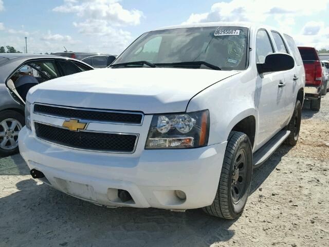 1GNLC2E03DR353317 - 2013 CHEVROLET TAHOE C150 WHITE photo 2