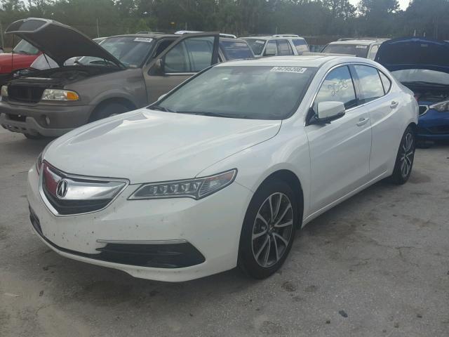 19UUB2F54HA004053 - 2017 ACURA TLX TECH WHITE photo 2