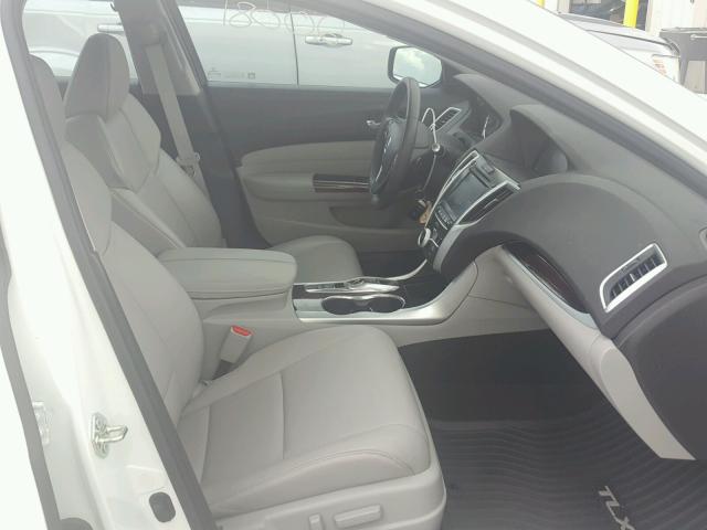 19UUB2F54HA004053 - 2017 ACURA TLX TECH WHITE photo 5