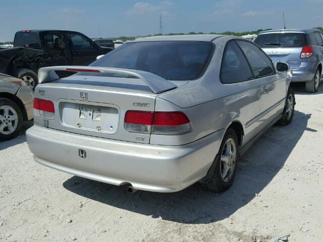 1HGEJ8241XL037148 - 1999 HONDA CIVIC EX 银色 照片 4