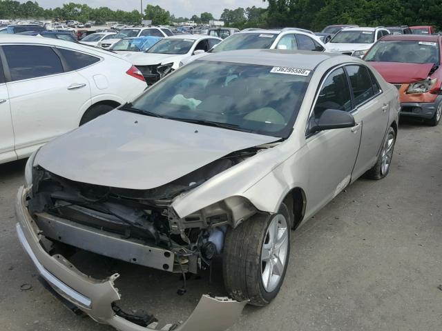 1G1ZB5E13BF114230 - 2011 CHEVROLET MALIBU LS GOLD photo 2