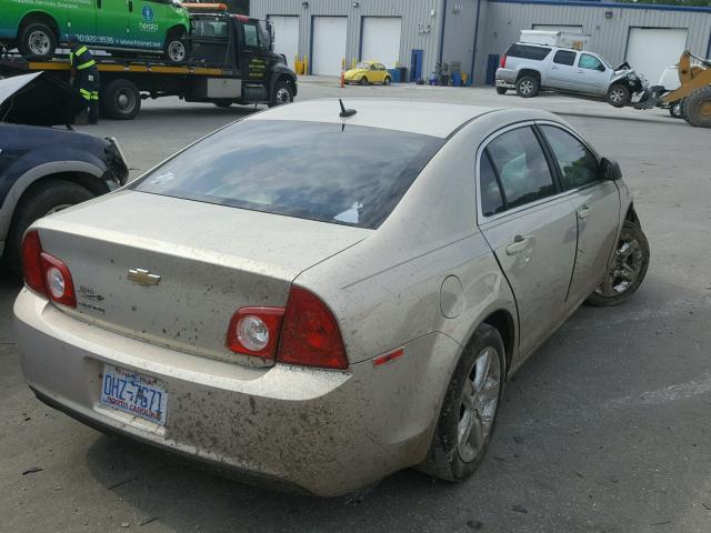 1G1ZB5E13BF114230 - 2011 CHEVROLET MALIBU LS GOLD photo 4