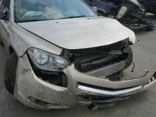 1G1ZB5E13BF114230 - 2011 CHEVROLET MALIBU LS GOLD photo 9