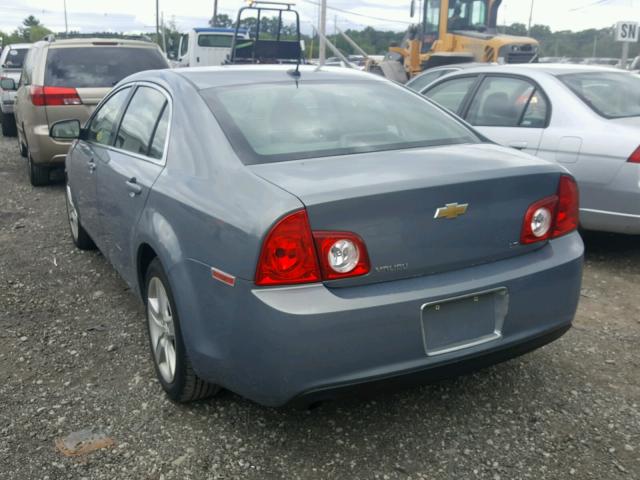 1G1ZG57B49F221577 - 2009 CHEVROLET MALIBU LS BLUE photo 3
