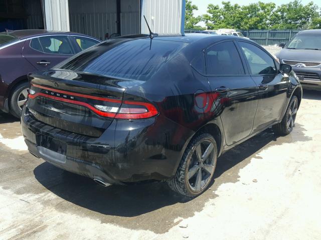 1C3CDFBBXFD390954 - 2015 DODGE DART SXT BLACK photo 4