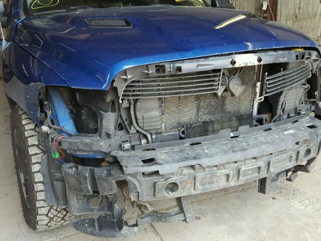 1D7RV1CT2BS646092 - 2011 DODGE RAM 1500 BLUE photo 9