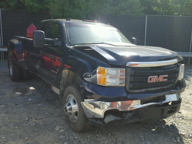 1GT523C86BZ273588 - 2011 GMC SIERRA K35 BLUE photo 1