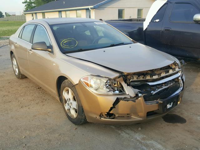 1G1ZG57B68F234393 - 2008 CHEVROLET MALIBU LS Bej foto 1